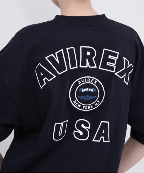 AVIREX(AVIREX)/VARSITY LOGO T－SHIRT/バーシティーロゴティーシャツ/img35