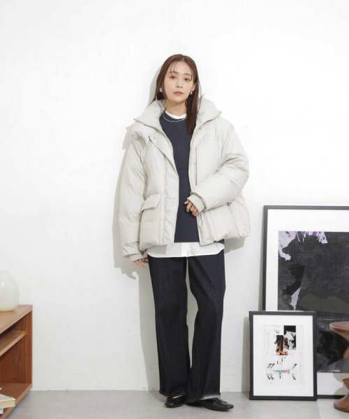 「河田フェザー」ショートダウンジャケット KAWADA DOWN 河田フェザー 予めご了承下さい