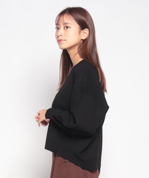 MICA&DEAL(マイカアンドディール)/milan rib short cardigan/img01