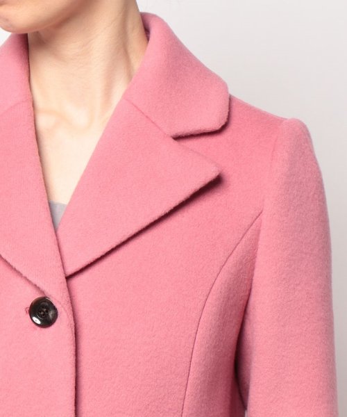 【LOULOU WILLOUGHBY】ダブルビーバーロングコート 