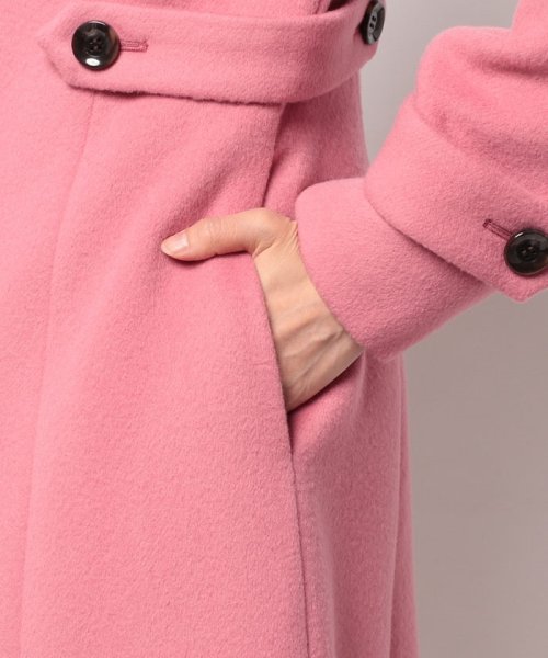 【LOULOU WILLOUGHBY】ダブルビーバーロングコート 