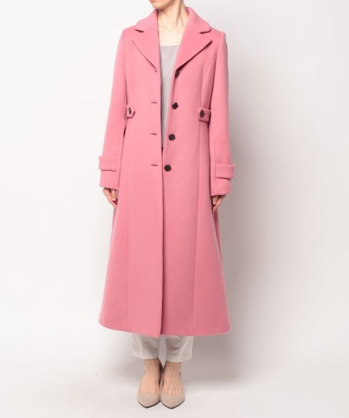 【LOULOU WILLOUGHBY】ダブルビーバーロングコート 