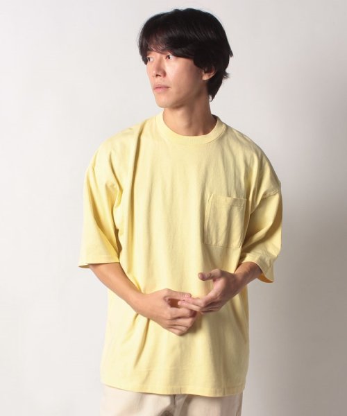 go slow caravan MENS SELECT BRAND(ゴースローキャラバンメンズセレクトブランド)/グッドウェア ポケット付き S/S SUPER BIG TEE/img14