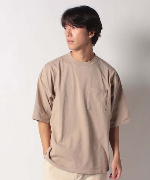 go slow caravan MENS SELECT BRAND(ゴースローキャラバンメンズセレクトブランド)/グッドウェア ポケット付き S/S SUPER BIG TEE/img18