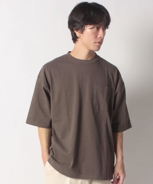 go slow caravan MENS SELECT BRAND(ゴースローキャラバンメンズセレクトブランド)/グッドウェア ポケット付き S/S SUPER BIG TEE/img19