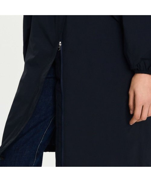 透湿防水ロングフーデッドパッカブルジャケット 