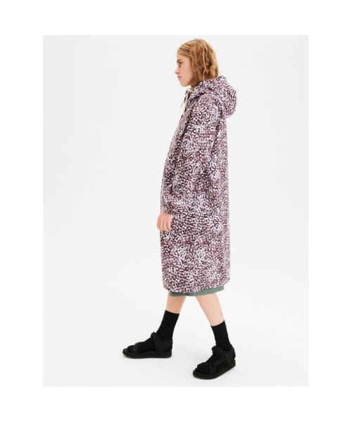 透湿防水ロングフーデッドパッカブルジャケット 