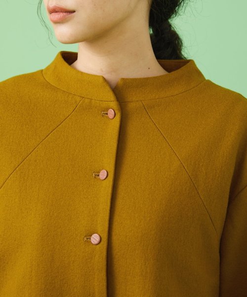 圧縮ウール天竺 ショートジャケット 圧縮ウール天竺 ショートジャケット J1267951422(9653円)