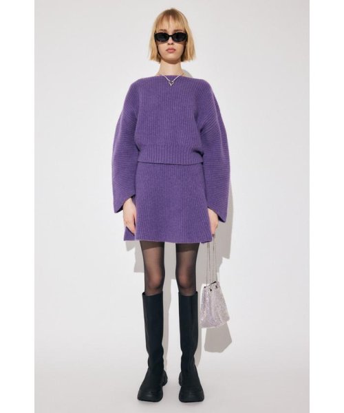 moussy(マウジー)/WOOL KNIT ミニスカート/img08