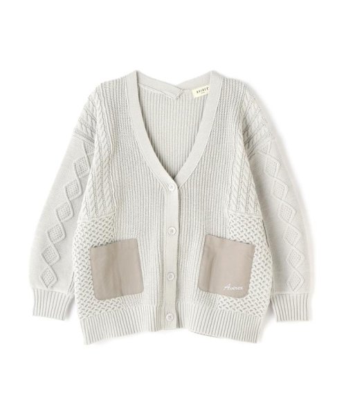 AVIREX(AVIREX)/《直営店限定》L/S MELANGE CARDIGAN/メランジ カーディガン/img03