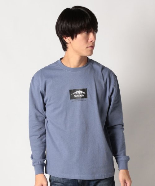 OUTDOOR PRODUCTS(アウトドアプロダクツ)/【OUTDOORPRODUCTS】ボックスロゴ ヘビーウェイト ロングTシャツ オーバーサイズ ビッグシルエット ロンT/img67