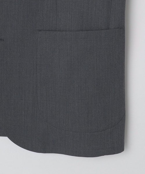 SHIPS: 〈セットアップ対応・手洗い可能〉スーパー140 2ボタン テーラードジャケット SHIPS 〈セットアップ対応 手洗い可能〉スーパー140 リラックス