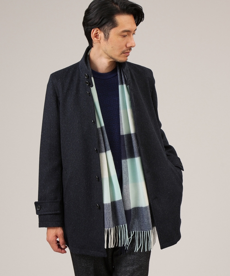【専用ページ】 ウールカシミヤミックス スタンドカラー ブルゾン ウールカシミヤ