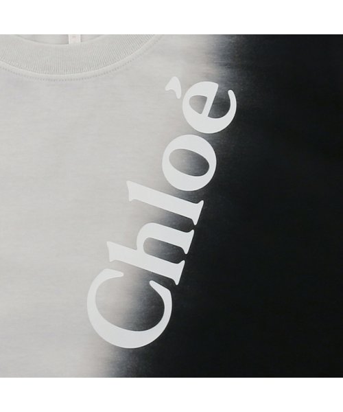 Chloe(クロエ)/クロエ Tシャツ カットソー リサイクル オーガニックコットン ホワイト ブラック レディース CHLOE CHC23AJH01181905 905/img06