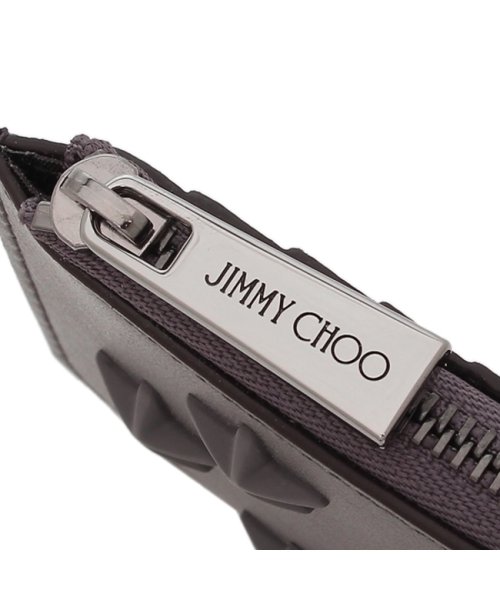 JIMMY CHOO(ジミーチュウ)/ジミーチュウ カードケース フラグメントケース ケイシー グレー メンズ JIMMY CHOO CASEY OAJ/img08