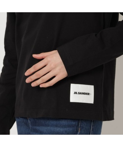 Jil Sander(ジル・サンダー)/ジルサンダー Tシャツ カットソー 長袖カットソー トップス 3枚パック パックT ブラック レディース JIL SANDER J40GC0002 J45048/img05