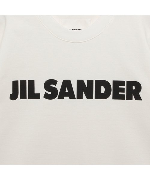 Jil Sander(ジル・サンダー)/ジルサンダー Tシャツ カットソー 半袖カットソー トップス ロゴT ホワイト レディース JIL SANDER J02GC0001 J45047 102/img06