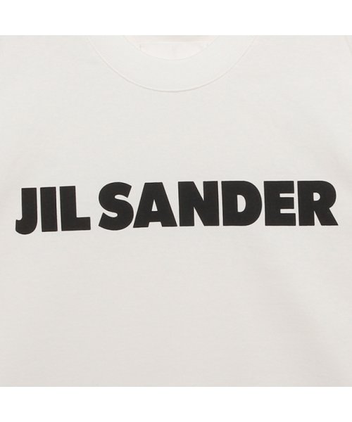 Jil Sander(ジル・サンダー)/ジルサンダー Tシャツ カットソー 長袖カットソー トップス ロゴT ホワイト レディース JIL SANDER J02GC0107 J45047 102/img06