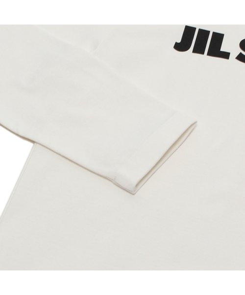 Jil Sander(ジル・サンダー)/ジルサンダー Tシャツ カットソー 長袖カットソー トップス ロゴT ホワイト レディース JIL SANDER J02GC0107 J45047 102/img07