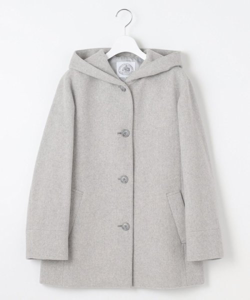 ショートビーバー フーデッド コート 大きいサイズ 小さいサイズ