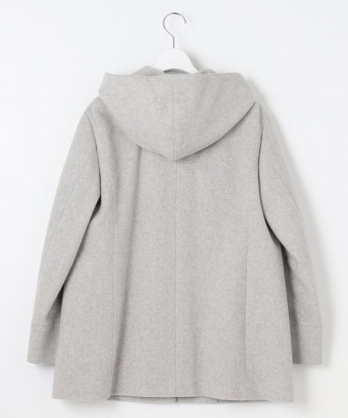 ショートビーバー フーデッド コート 大きいサイズ 小さいサイズ