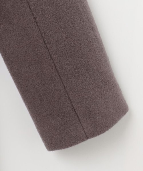 ファインウールモッサ ノーカラーコート  G1257283584(9718円)