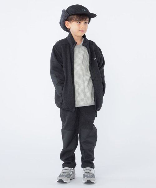 SHIPS KIDS(シップスキッズ)/SHIPS KIDS:100～140cm / ニット フリース トラック ジャケット/img11