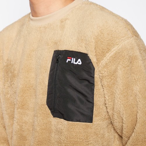 fila(men)(フィラ（メンズ）)/【ラン】軽量 シャギー クルーネックシャツ メンズ/img04