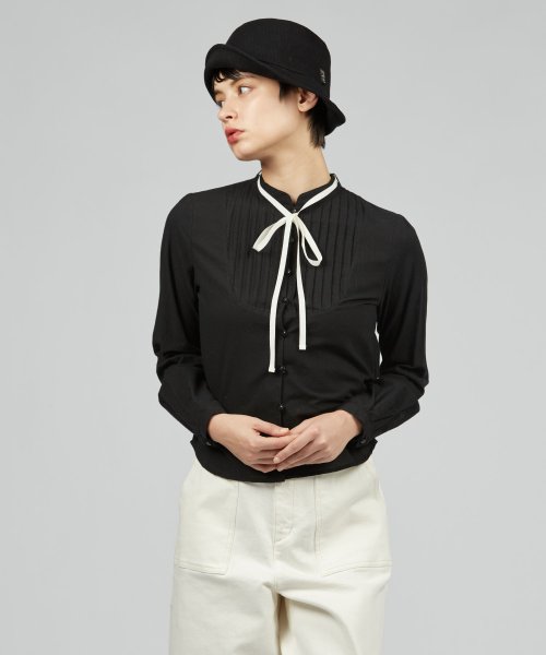 To b. by agnes b. OUTLET(トゥー　ビー　バイ　アニエスベー　アウトレット)/【Outlet】WP24 SHIRT ピンタックシャツ/img02