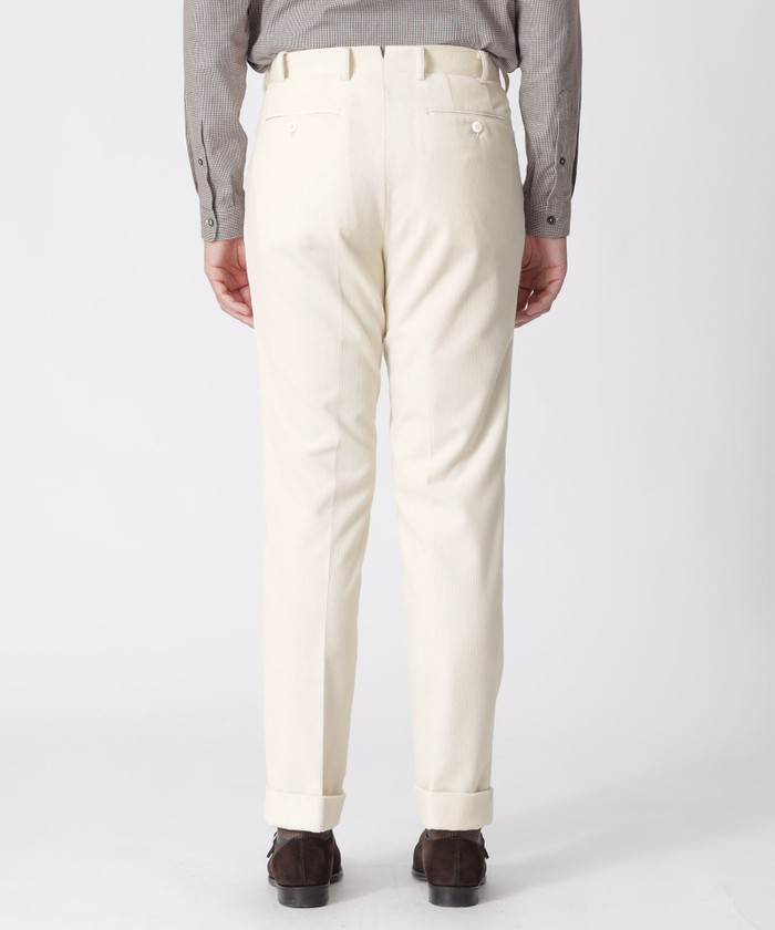 ウールブレンドコットンコーデュロイトラウザーズ(505648318)｜HANKYU