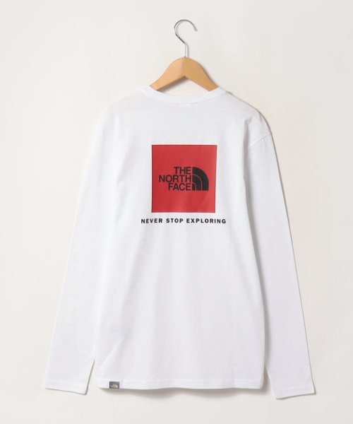 THE NORTH FACE(ザノースフェイス)/【THE NORTH FACE/ザノースフェイス】REDBOX L/S TEE NF0A493L ロンT 長袖 プリントT バックプリント ワンポイント/img13