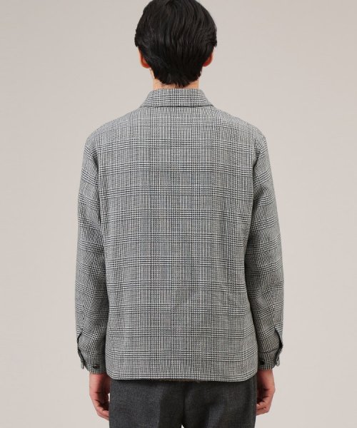 【尾州】シェットランドウール CPO ブルゾン 