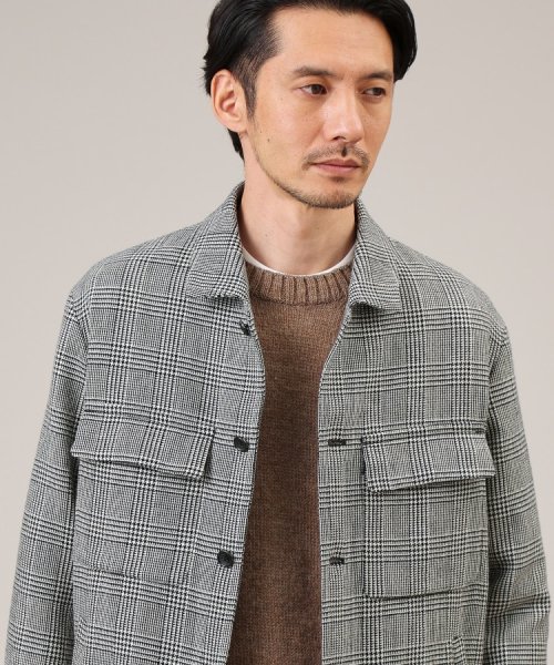【尾州】シェットランドウール CPO ブルゾン 