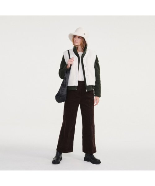 シェルパフリースベスト 