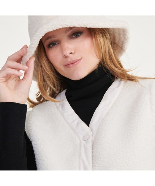 シェルパフリースベスト 