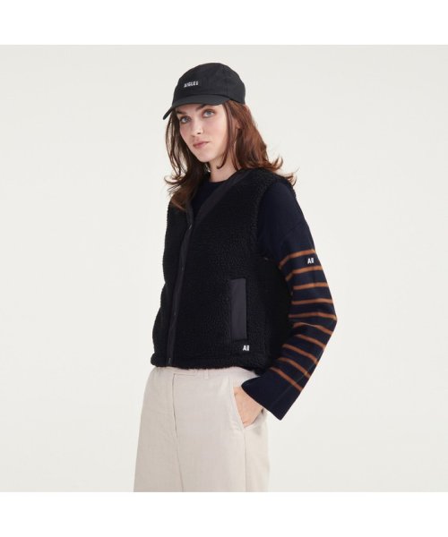 シェルパフリースベスト 