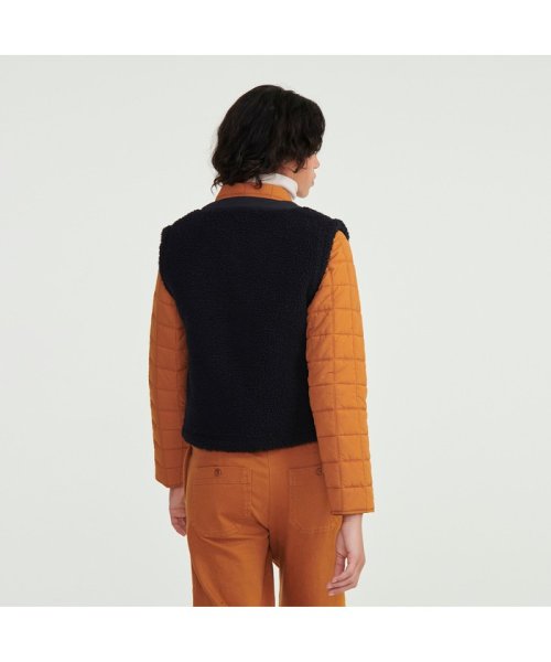 シェルパフリースベスト 