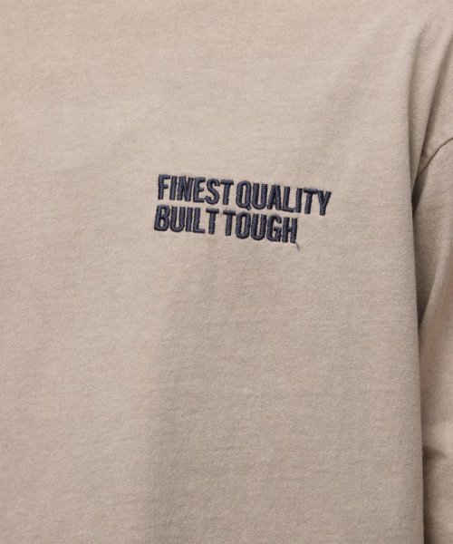 Schott(ショット)/直営限定/LS T－SHIRT FINEST QUALITY EMB/刺繍ロングTシャツ ファイネストクオリティ/img07