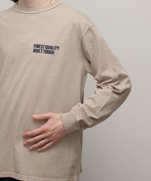 Schott(ショット)/直営限定/LS T－SHIRT FINEST QUALITY EMB/刺繍ロングTシャツ ファイネストクオリティ/img08