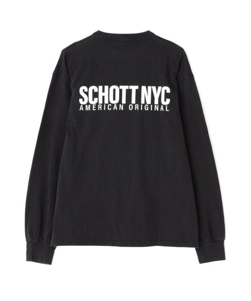 Schott(ショット)/直営限定/LS T－SHIRT SCHOTT NYC/ロングTシャツ ショット ニューヨーク/img09