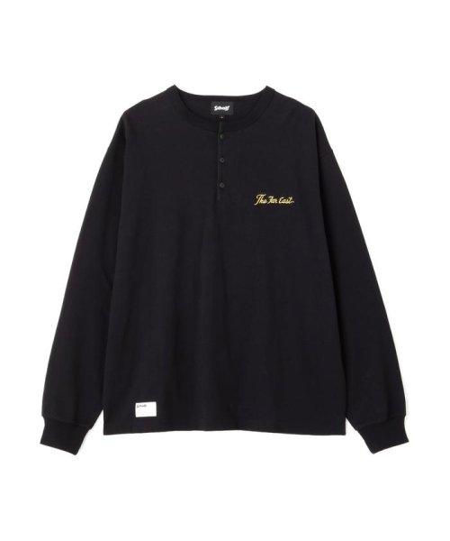 Schott(ショット)/LS HENLEY TーSHIRT "CHERRY BLOSSOMS EAGLE"/ヘンリーネック ロンT "チェリーブロッサム イーグル/img05