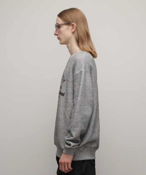 Schott(ショット)/SALT AND PEPPER SWEAT "THE CITY OF NY"/ソルトアンドペッパースウェット"ザ シティオブ ニューヨーク”/img01