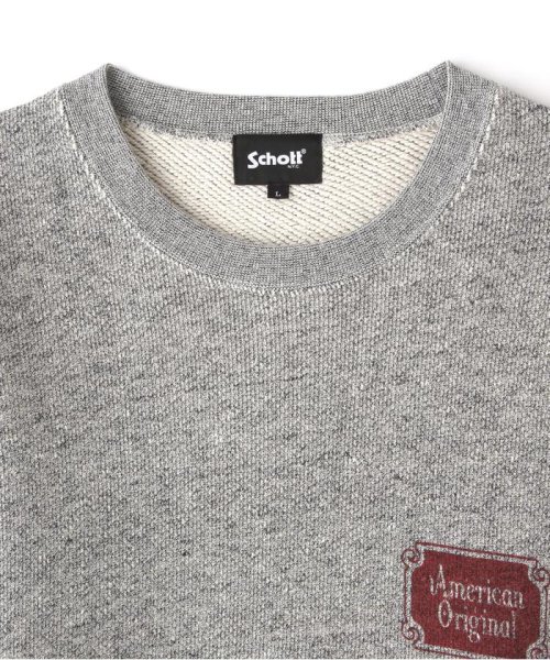 Schott(ショット)/SALT AND PEPPER SWEAT "AMERICAN ORIGINAL"ソルトアンドペッパースウエット "アメリカンオリジナル/img07