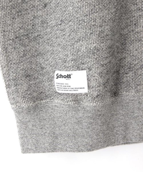 Schott(ショット)/SALT AND PEPPER SWEAT "AMERICAN ORIGINAL"ソルトアンドペッパースウエット "アメリカンオリジナル/img10