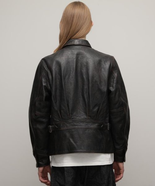 Schott(ショット)/LEATHER SPORTS JACKET/レザースポーツジャケット/img03