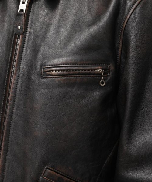 Schott(ショット)/LEATHER SPORTS JACKET/レザースポーツジャケット/img05