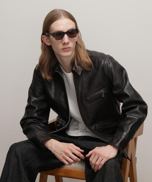 Schott(ショット)/LEATHER SPORTS JACKET/レザースポーツジャケット/img08