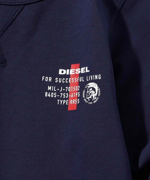 DIESEL(DIESEL)/DIESEL(ディーゼル)Kids & Junior ワンポイントブランドロゴ長袖スウェットカットソー/img08