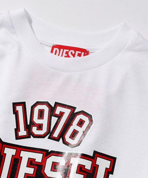 DIESEL(DIESEL)/DIESEL(ディーゼル)Kids & Junior ブランドロゴ半袖Tシャツカットソー/img09