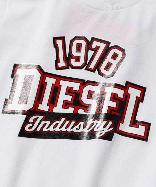 DIESEL(DIESEL)/DIESEL(ディーゼル)Kids & Junior ブランドロゴ半袖Tシャツカットソー/img10